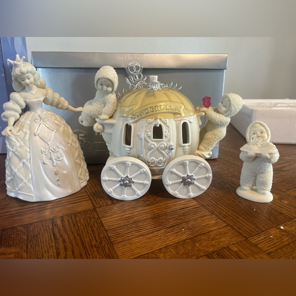 Department 56 Other - Snowbabies Cinderella Pumpkin Carriage